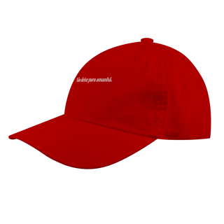 Nome do produto Boné - Não deixe para amanhã.