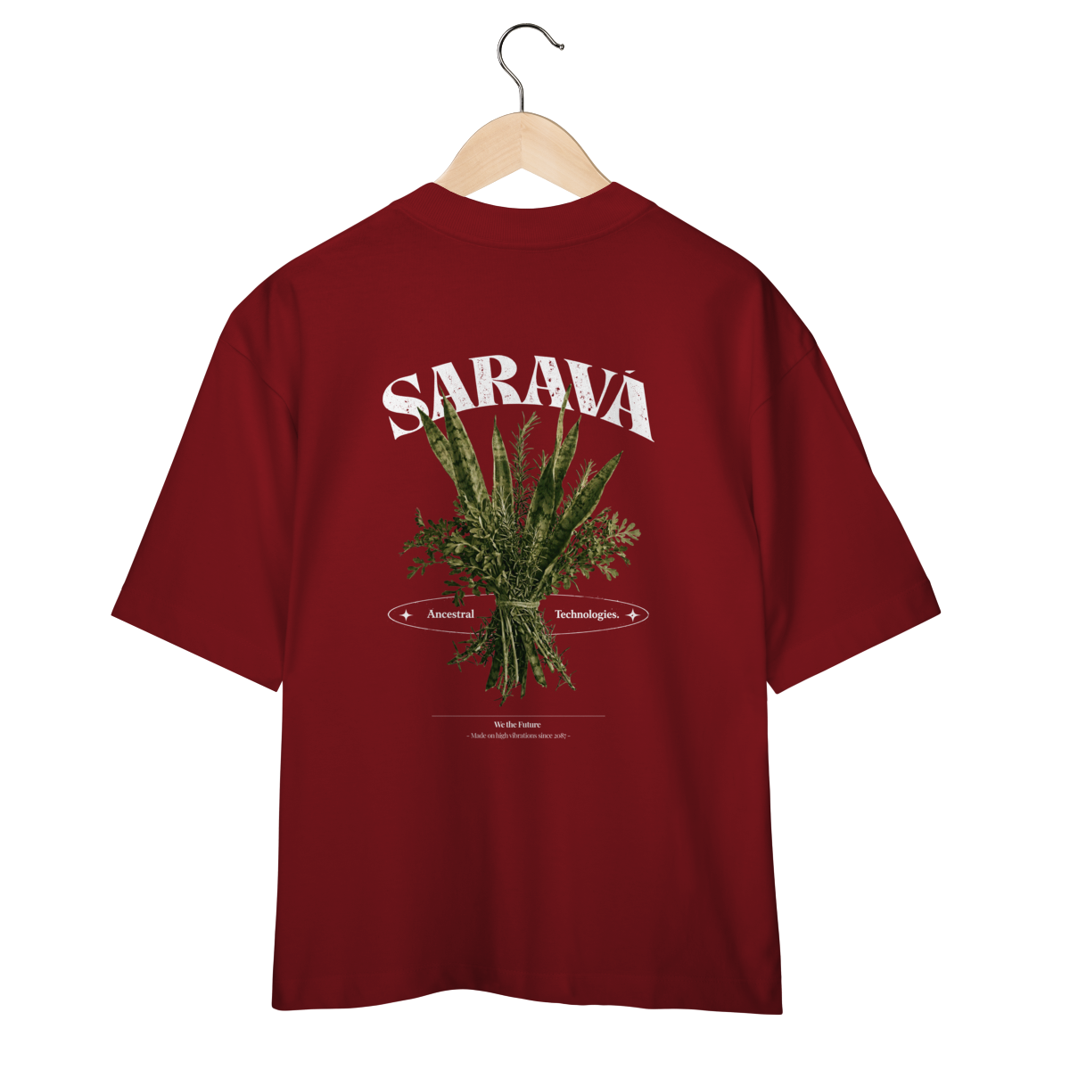 Nome do produto: T-shirt Oversized - Saravá