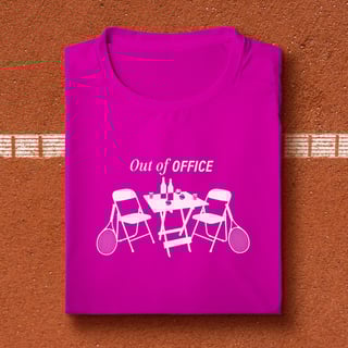 Nome do produto Out Of Office - Tennis