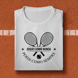 Nome do produto Joguei como nunca - Tennis