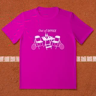 Nome do produto Out Of Office - Tennis