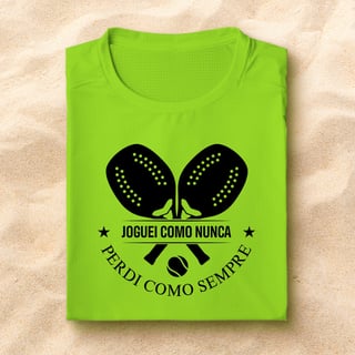 Nome do produto Joguei como nunca - Beach Tennis