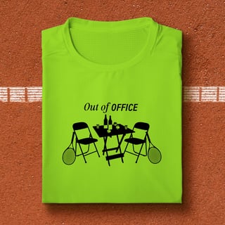 Nome do produto Out Of Office - Tennis