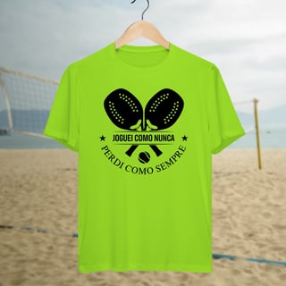 Nome do produto Joguei como nunca - Beach Tennis