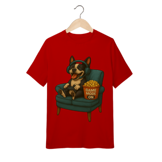 Nome do produto Camiseta Infantil Gamer 4Patas - 10 a 14 anos
