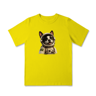 Nome do produto Camiseta Infantil Astronauta (2 a 8 anos) — Pequenos Sonhos, Grandes Aventuras 