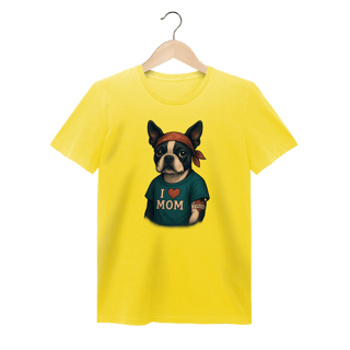 Nome do produto Camiseta Baby Long Estonada Feminina - Mamãe, Seu Amor é Minha Tatuagem