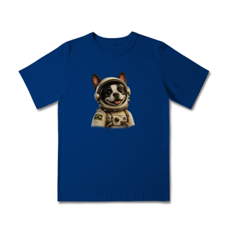 Nome do produto Camiseta Infantil Astronauta (2 a 8 anos) — Pequenos Sonhos, Grandes Aventuras 