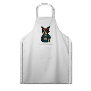 Avental Dog Mom - Mamãe, Seu Amor é Minha Tatuagem
