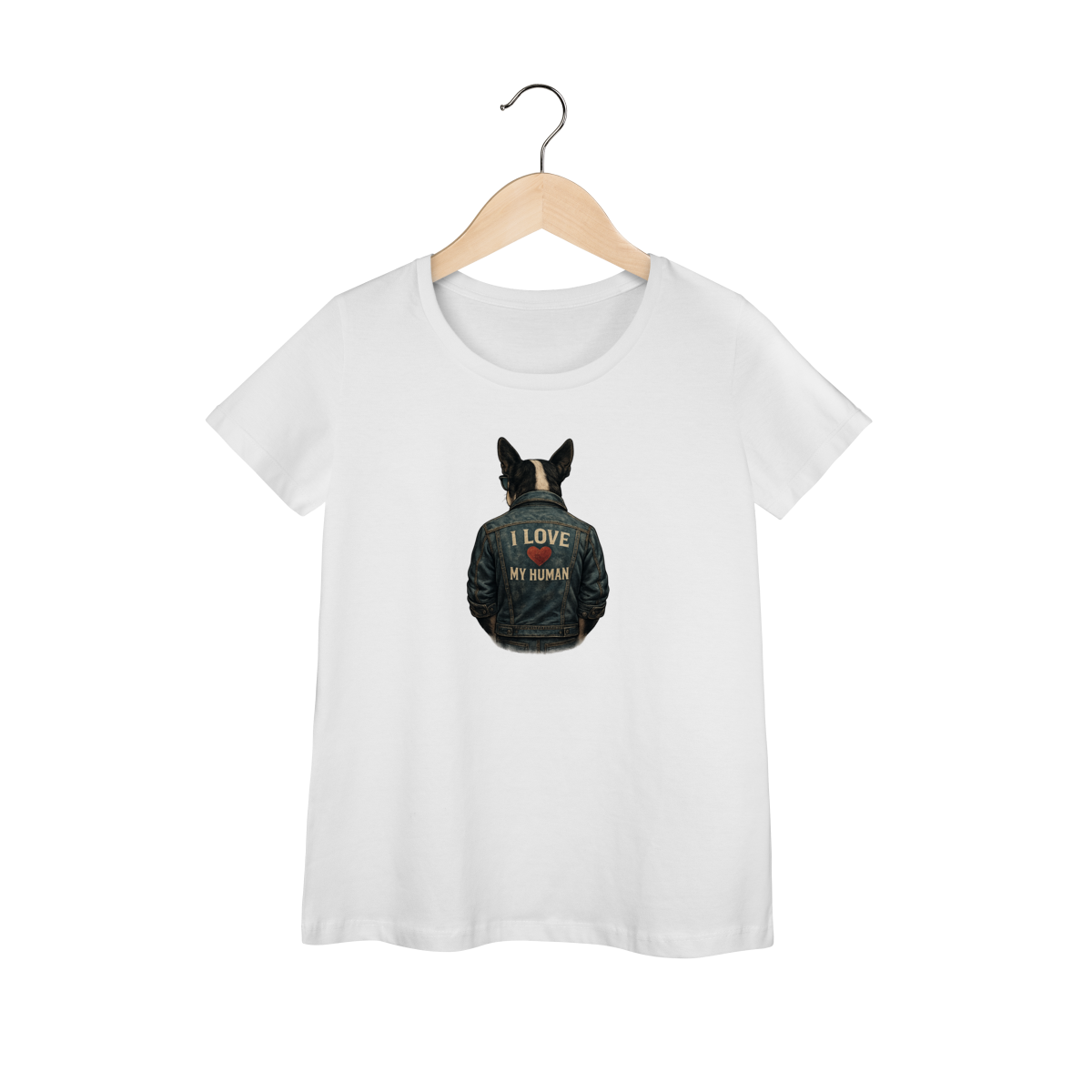 Nome do produto: Camiseta Baby Long Prime Feminina - I love my Human