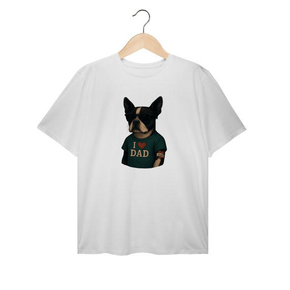 Camiseta Plus Size - I love DAD