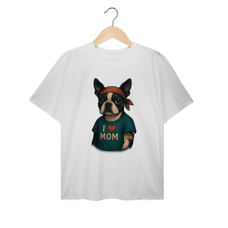 Nome do produto Camiseta Plus Size - Mamãe, Seu Amor é Minha Tatuagem