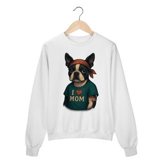Nome do produto Moletom Prime Fechado - Mamãe, Seu Amor é Minha Tatuagem
