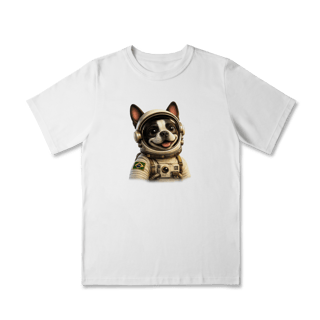 Nome do produto Camiseta Infantil Astronauta (2 a 8 anos) — Pequenos Sonhos, Grandes Aventuras 