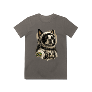 Nome do produto Camiseta Baby Long Estonada Feminina Astronauta