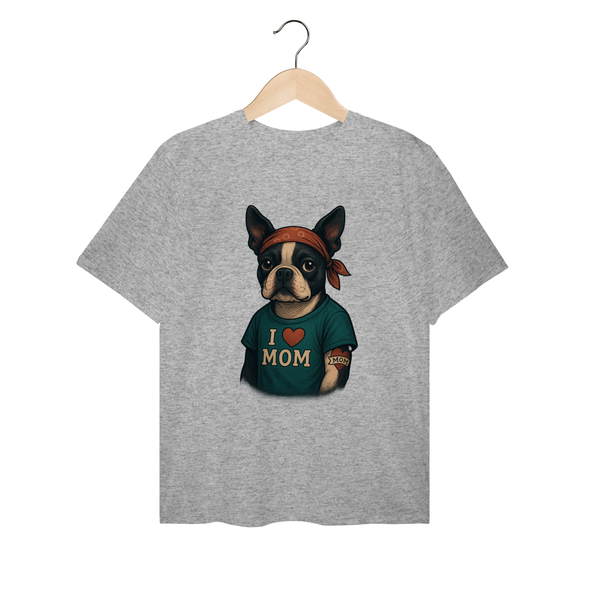 Nome do produto: Camiseta Plus Size - Mamãe, Seu Amor é Minha Tatuagem