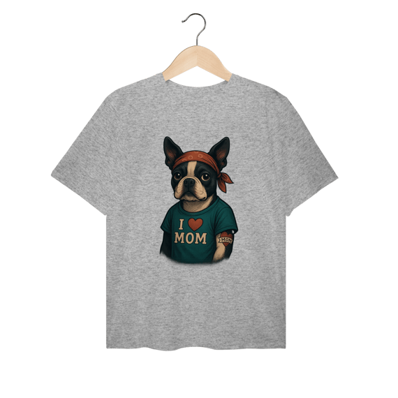 Camiseta Plus Size - Mamãe, Seu Amor é Minha Tatuagem