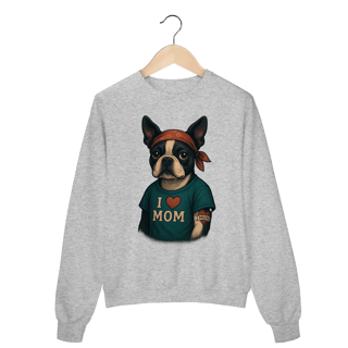 Moletom Prime Fechado - Mamãe, Seu Amor é Minha Tatuagem