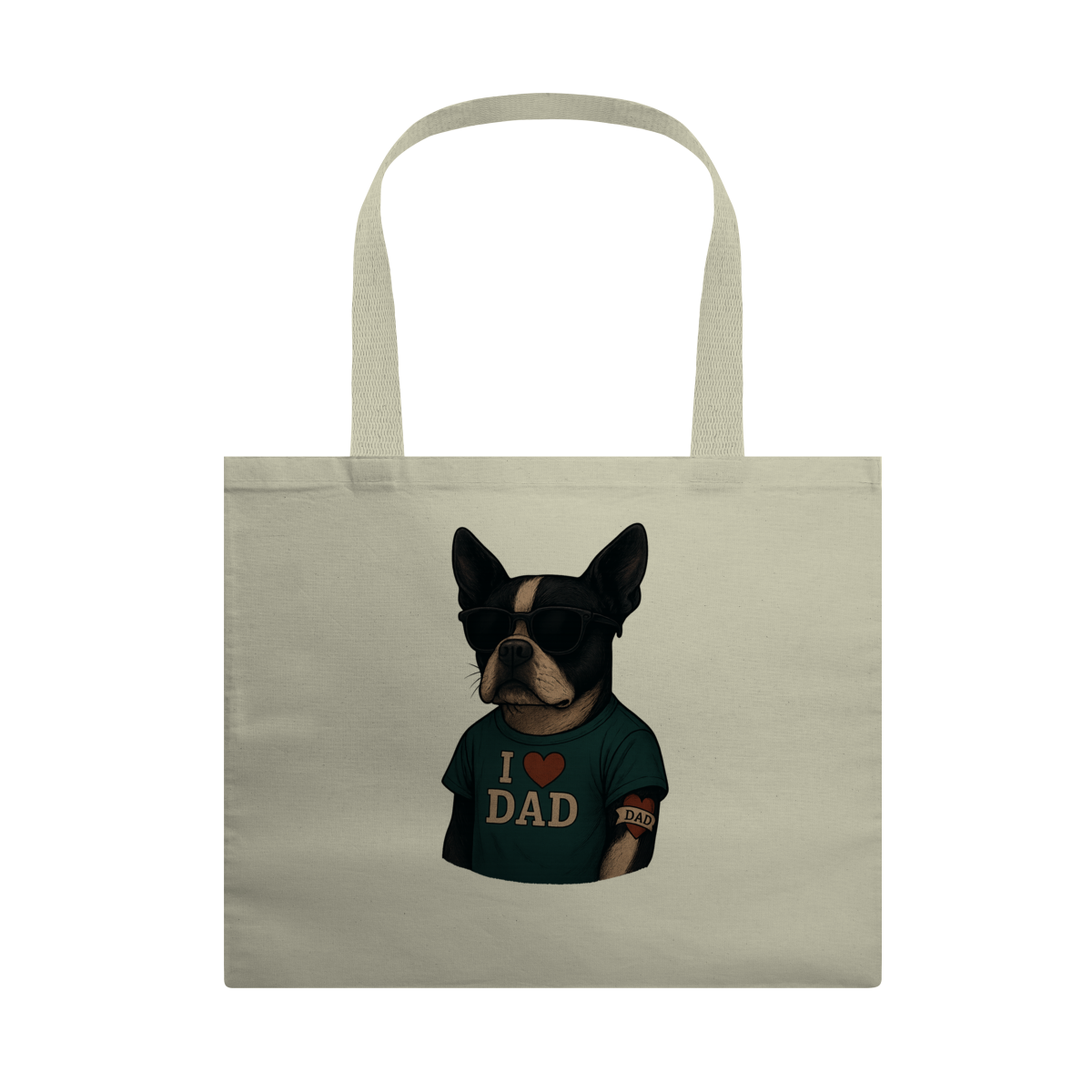 Nome do produto: Ecobag I love DAD