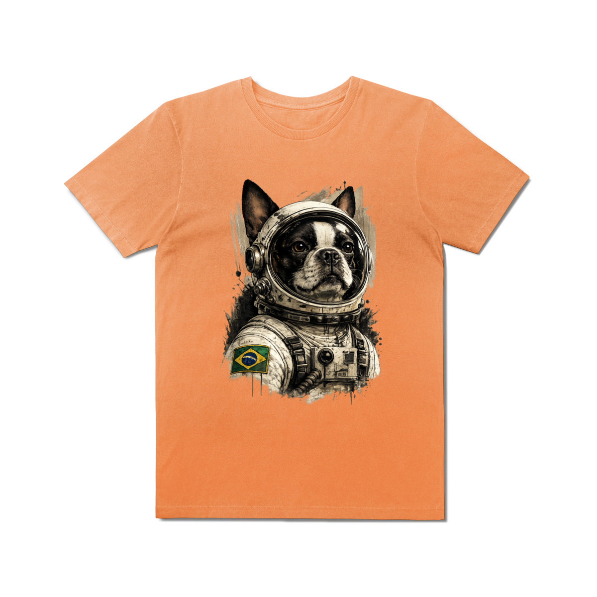 Camiseta Estonada Unissex Boston Astronauta