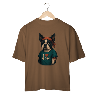 Nome do produto Camiseta Oversized - Mamãe, Seu Amor é Minha Tatuagem