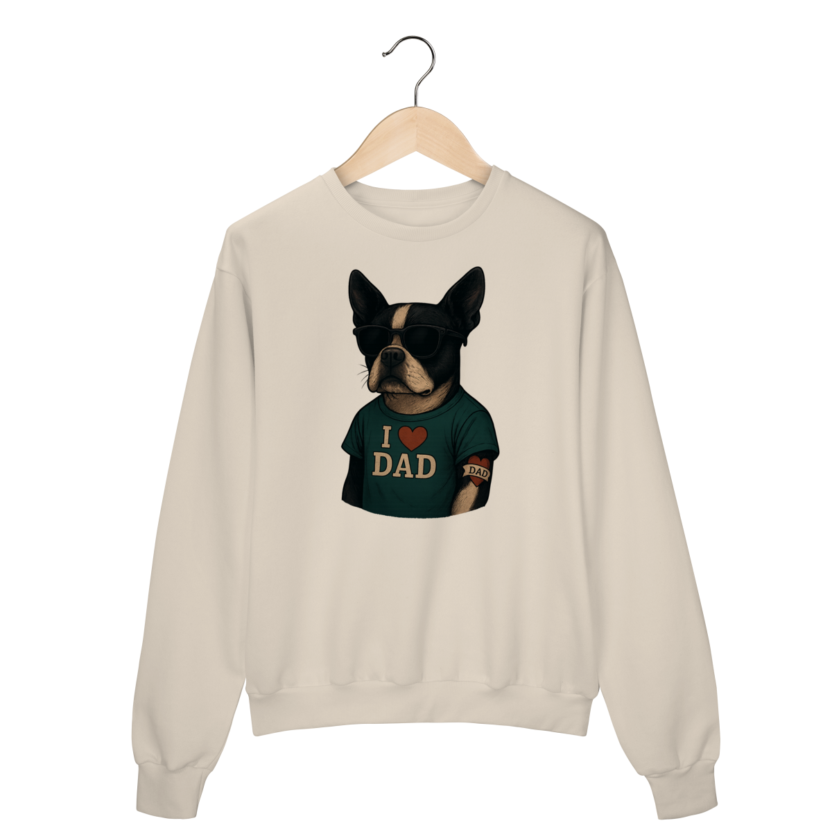 Moletom Prime Fechado - I love DAD