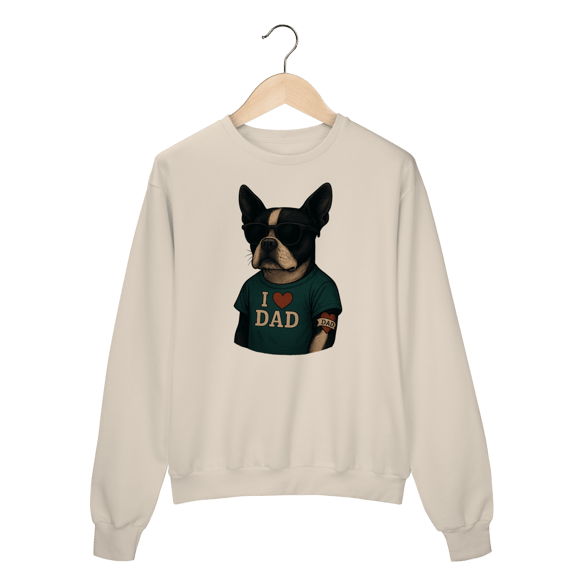 Moletom Prime Fechado - I love DAD