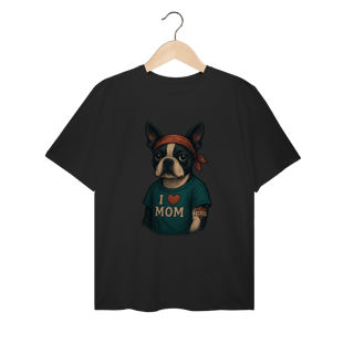 Nome do produto Camiseta Plus Size - Mamãe, Seu Amor é Minha Tatuagem