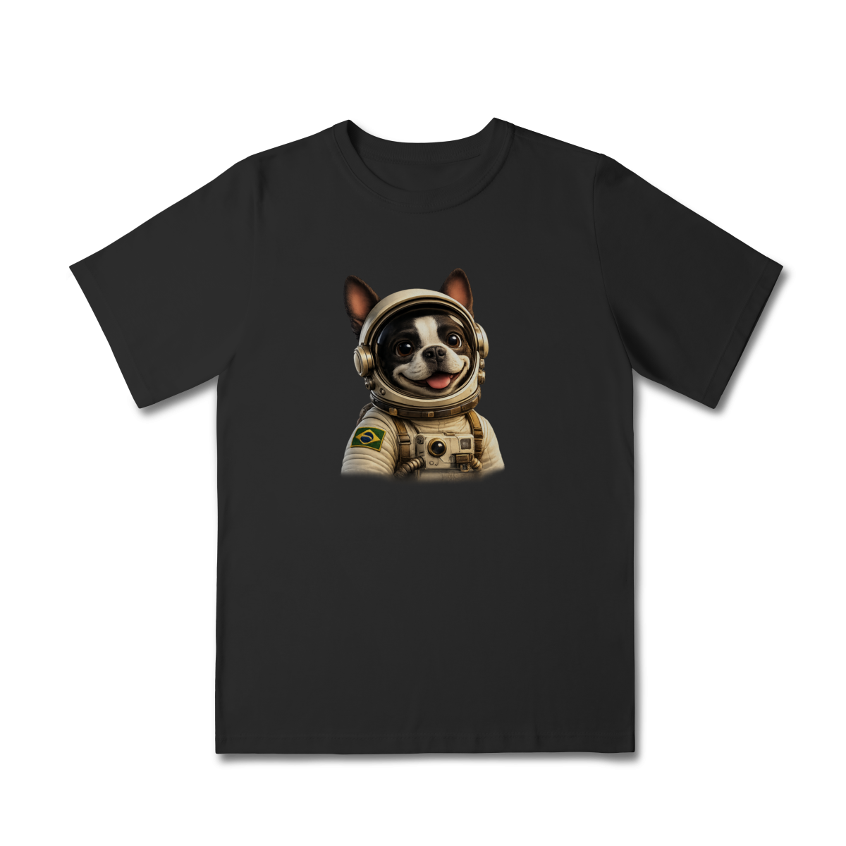 Camiseta Infantil Astronauta (2 a 8 anos) — Pequenos Sonhos, Grandes Aventuras 