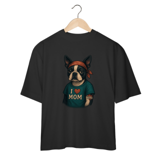 Nome do produto Camiseta Oversized - Mamãe, Seu Amor é Minha Tatuagem