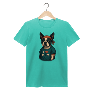 Nome do produto Camiseta Baby Long Estonada Feminina - Mamãe, Seu Amor é Minha Tatuagem
