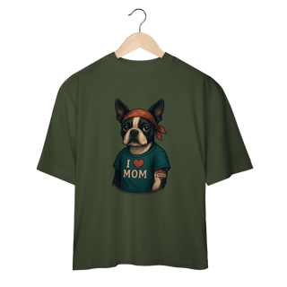 Camiseta Oversized - Mamãe, Seu Amor é Minha Tatuagem