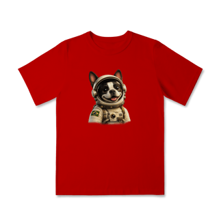 Nome do produto Camiseta Infantil Astronauta (2 a 8 anos) — Pequenos Sonhos, Grandes Aventuras 