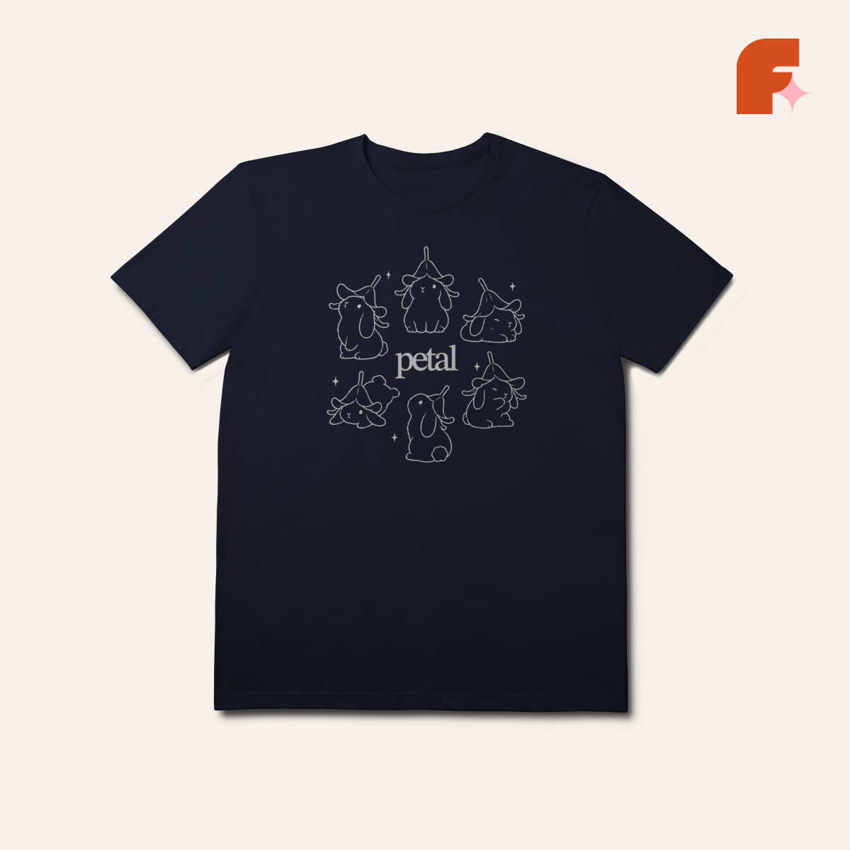 Camiseta Petal Bunny