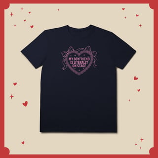 Nome do produto Camiseta Boyfriend On Stage