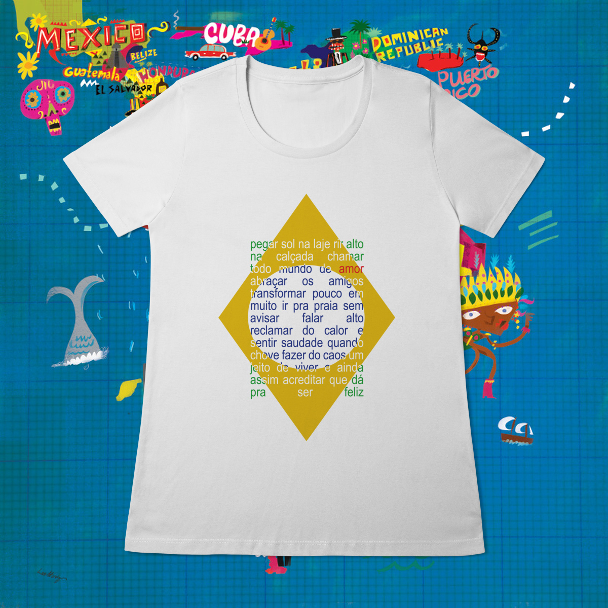 Nome do produto: Baby Tee Amor