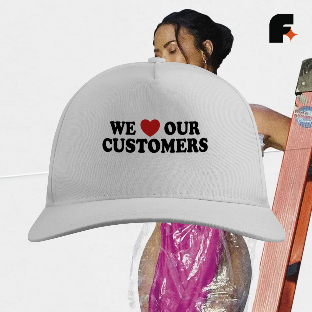 Boné We Love Our Customers