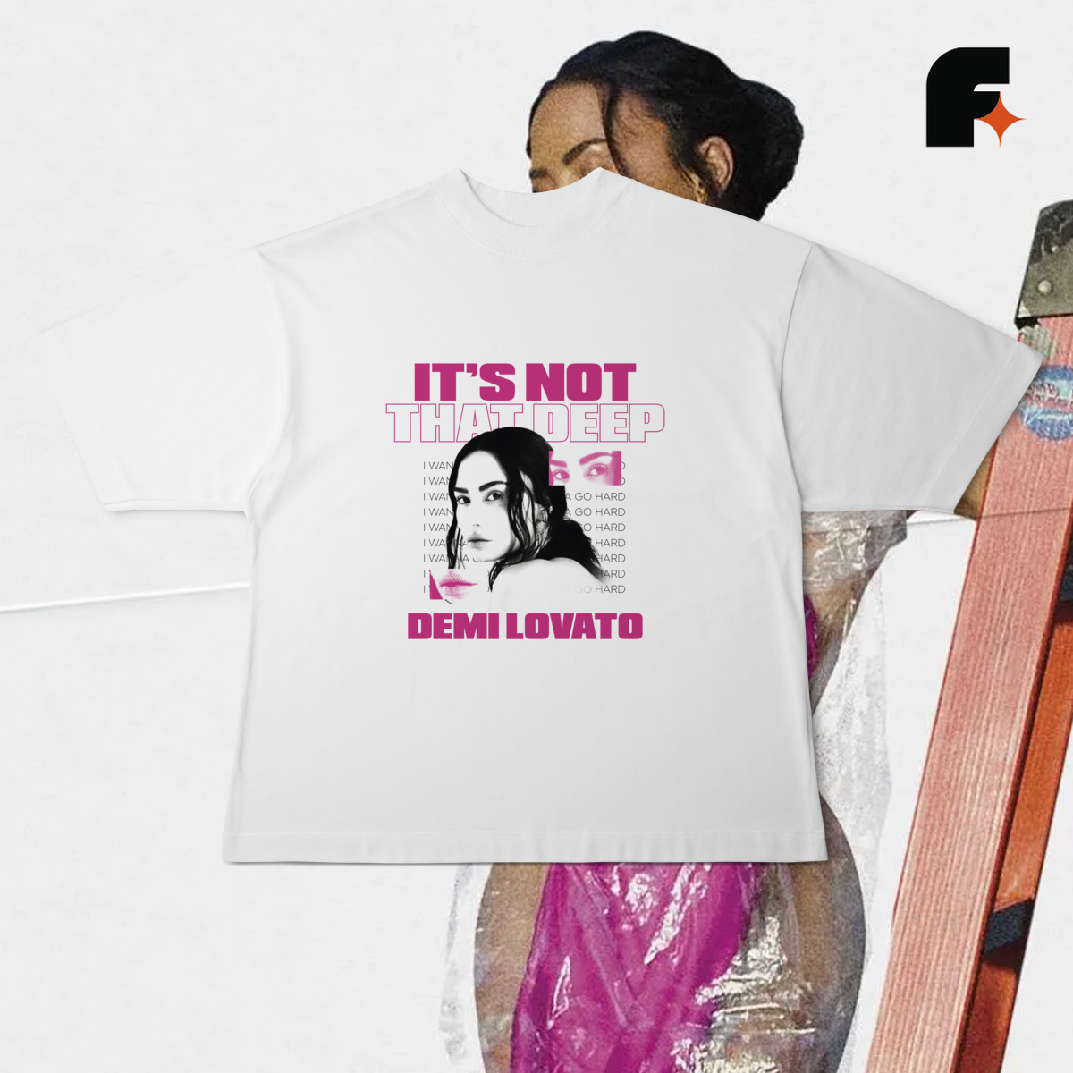 Camiseta Oversized Its Not That Deep