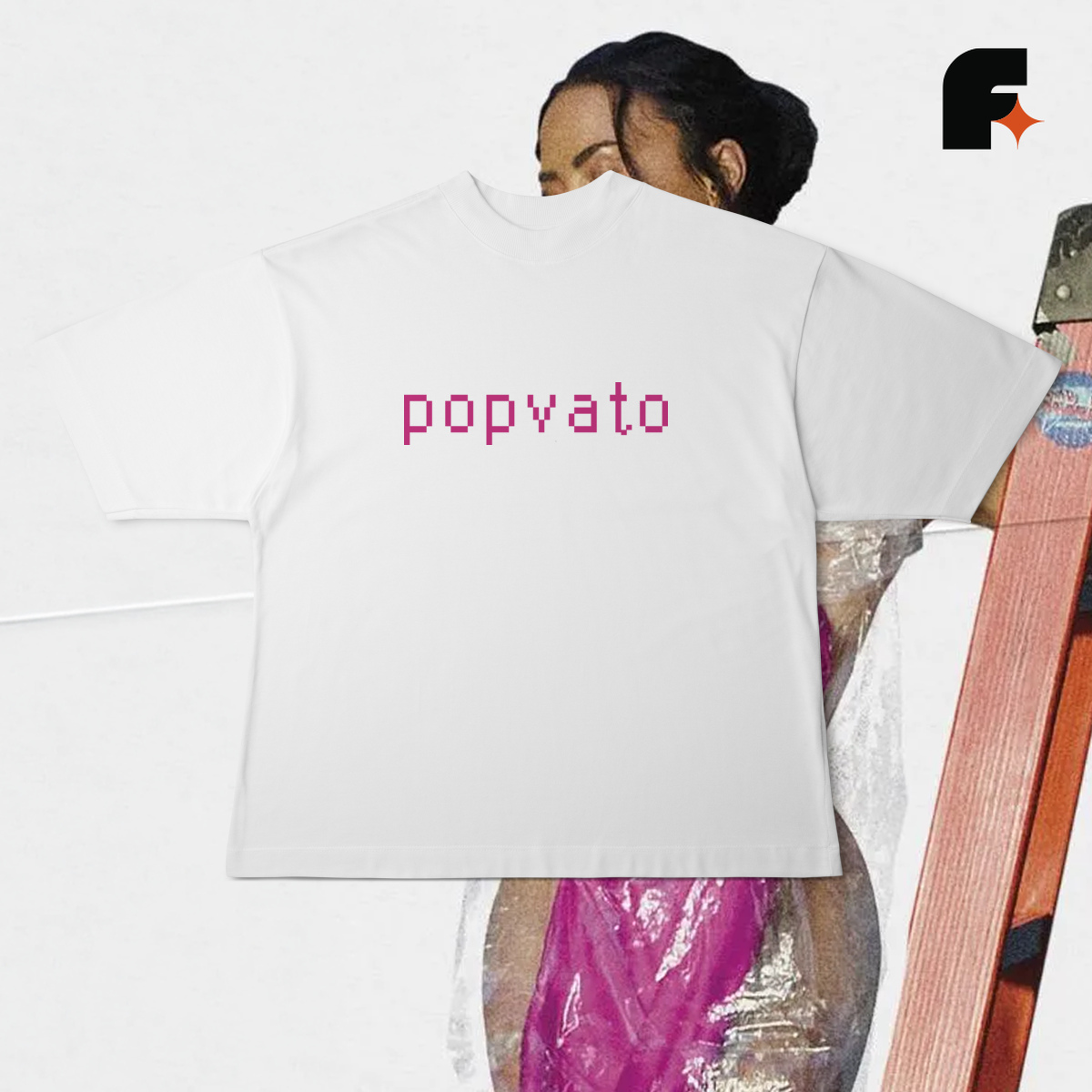 Camiseta Oversized Popvato