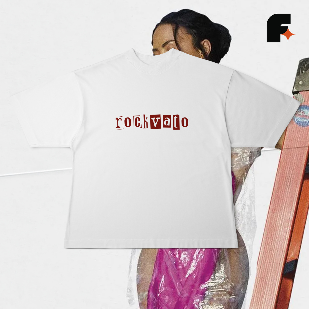 Camiseta Oversized Rockvato