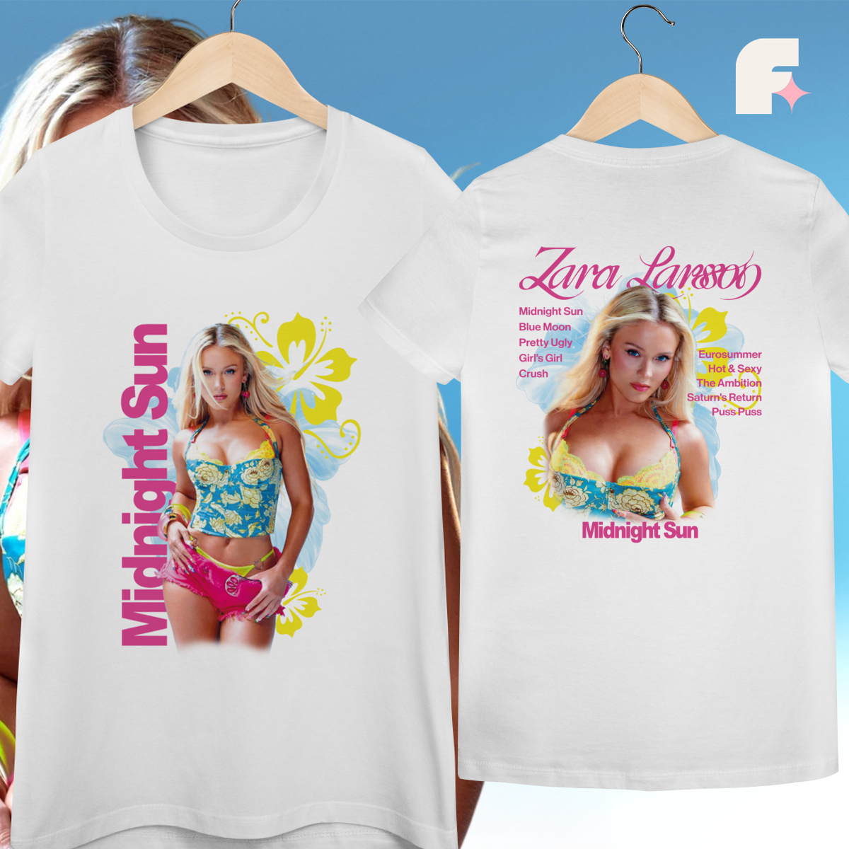 Baby Tee Midnight Sun