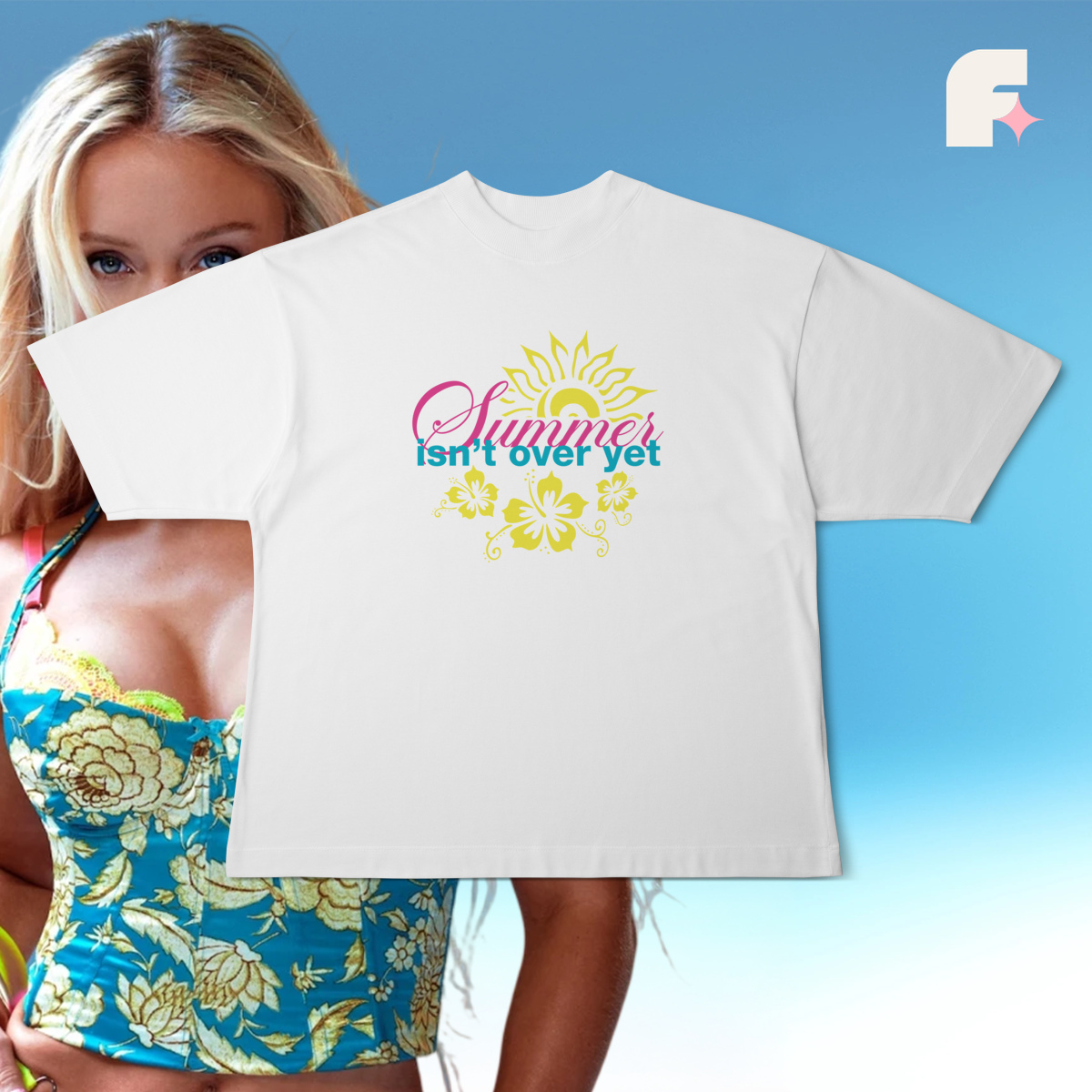 Camiseta Oversized Summer