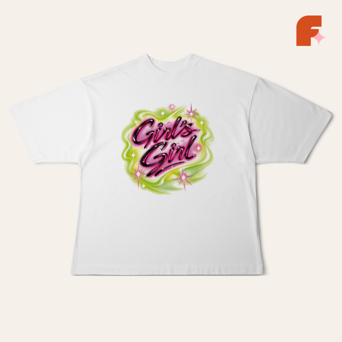 Camiseta Oversized Girl's Girl