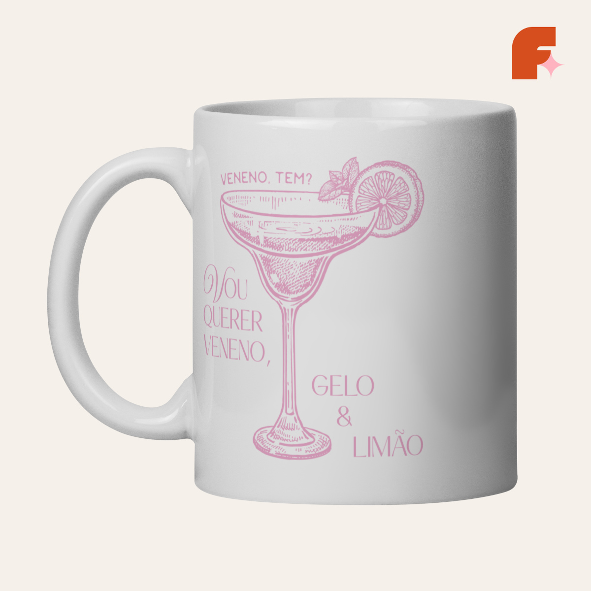 Caneca Veneno, Gelo e Limão