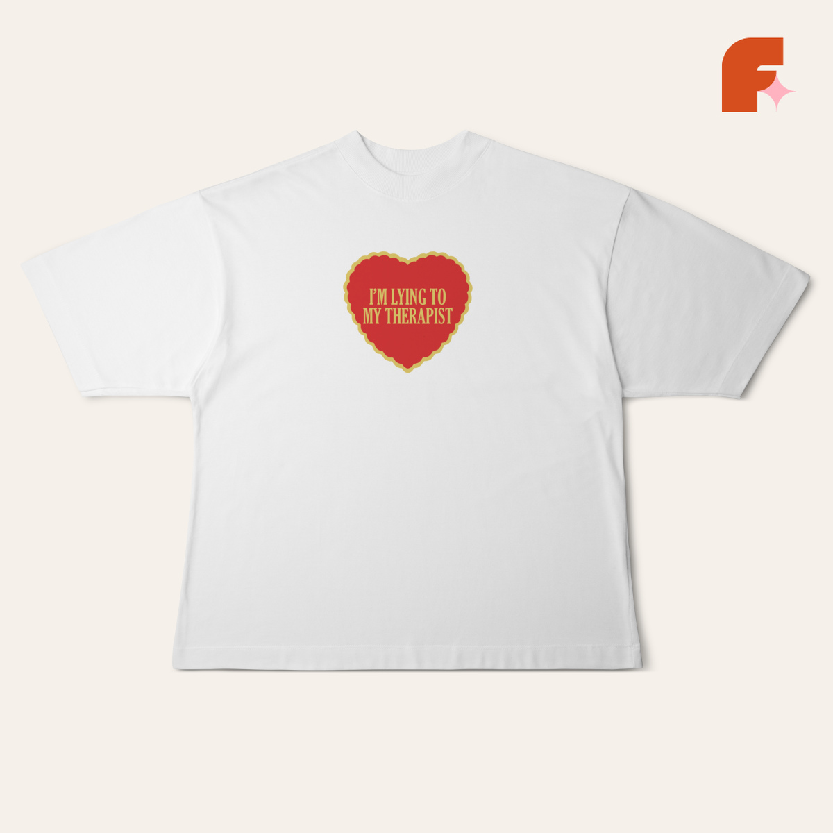 Camiseta Oversized Therapist