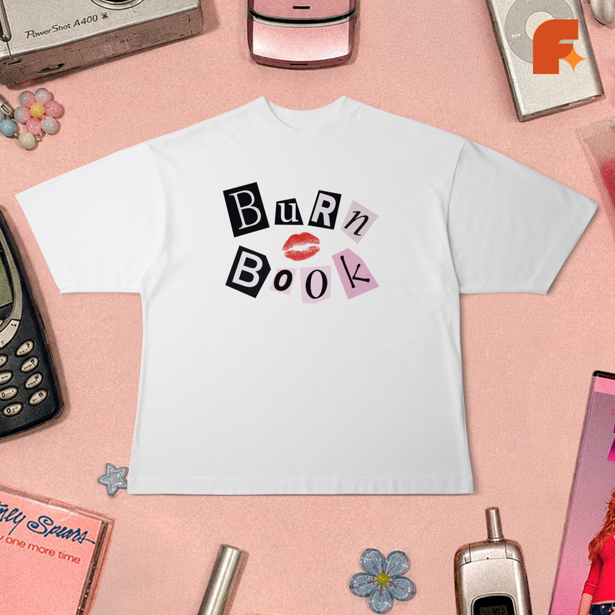 Camiseta Oversized Burn