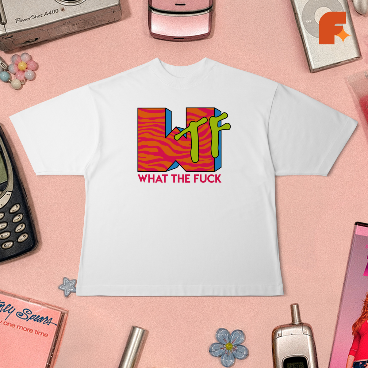 Camiseta Oversized WTF