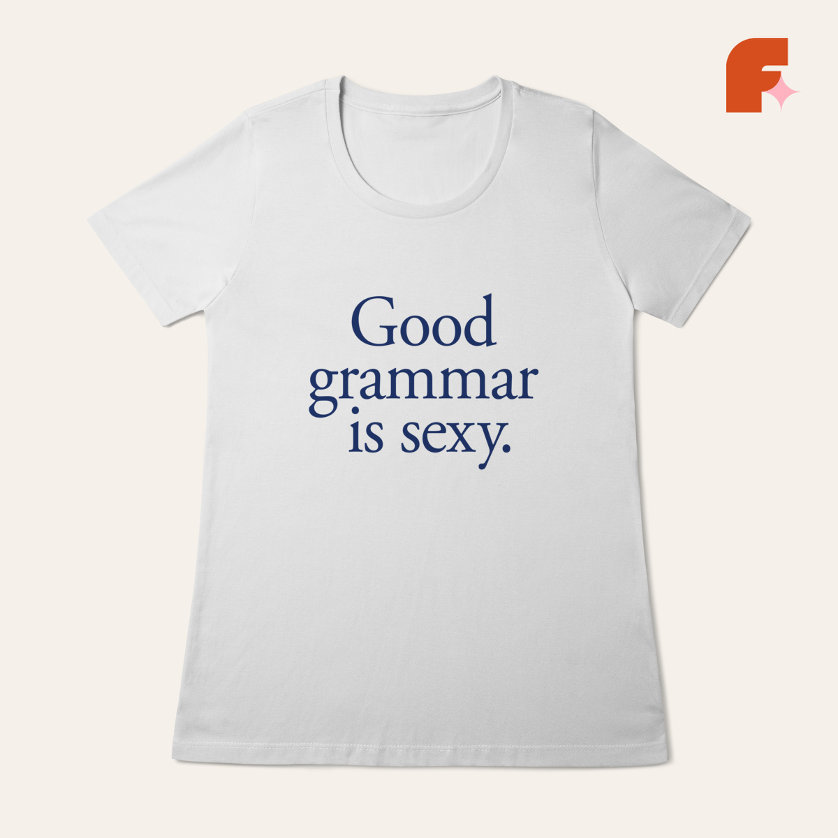 Baby Tee Good Grammar is Sexy