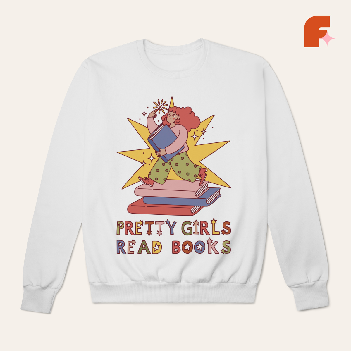 Moletom Pretty Girls Read Books