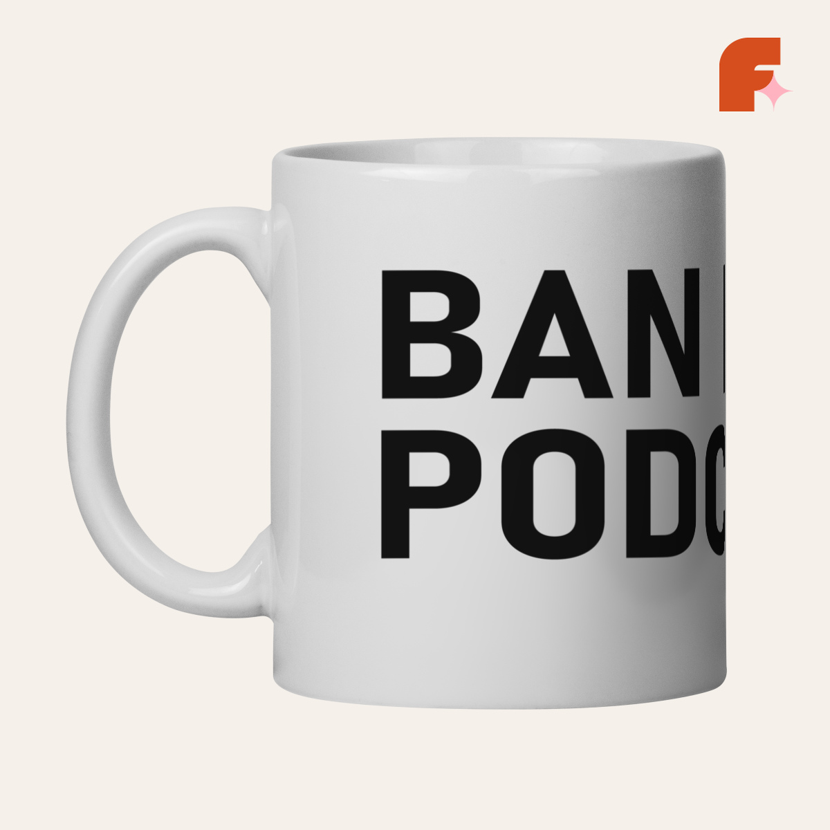 Caneca Ban Male Podcasts